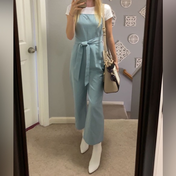 SHEIN Light Blue Jumpsuit, Size XS. - Picture 3 of 3